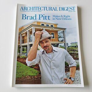 Architectural Digest January 2009 Brad Pitt NOLA
